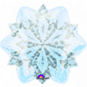  20" 雷射銀白雪花(A111796)&nbsp; &
